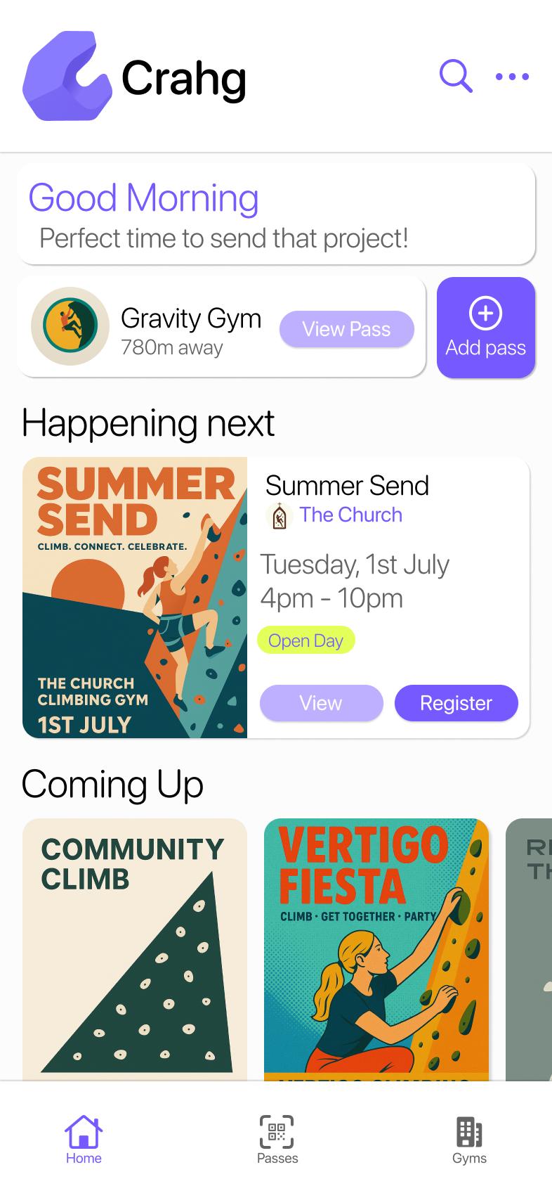 Crahg App Preview